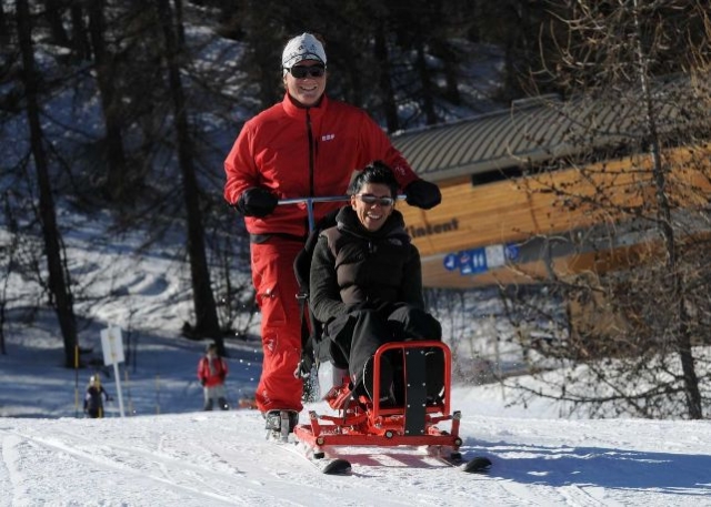  handiski en Puy St Vincent 